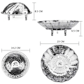 Miniatyrbillede 2 af 5: Sammenklappelig grøntsagsdamper, 14-23 cm diameter
