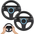 Miniatyrbilde 1 av 5: Ratt for Wii Controller, 2 stk Racing Wheel