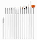 15-pack Nagelpenslar -  Nail art - Nagelkonst