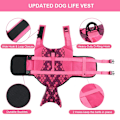 Miniatyrbillede 3 af 5: Hunderedningsvest Ripstop flydevest til små og mellemstore hunde M