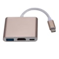 Miniatyrbild 3 av 6: Thunderbolt 3 / Macbook USB-C-adapter - HDMI & USB 3.0