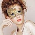 Miniatyrbild 4 av 5: Svart Fenix Venetians Mask, Metall Mask Maskerad Par Mask
