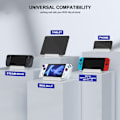 Miniatyrbilde 5 av 6: Stativ for ASUS ROG Ally 2023/Steam Deck/Switch/Nettbrett/Mobil Hvit