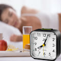 Miniatyrbillede 4 af 5: Stille, ikke-tikkende analogt vækkeur, batteridrevet mini-analogt vækkeur med snooze-funktion og natlampe, bærbar vækkeur til soveværelset