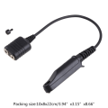 Miniatyrbillede 9 af 9: Vandafast radio tovejs radio lydadapterkabel til UV-5R BF-888S Adapterkabel til Baofeng UV-9R