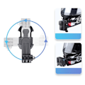 Miniatyrbild 5 av 5: 360° J-Hook Snabbfäste för GoPro Svart