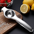 Miniatyrbillede 4 af 5: Rustfrit stål manuel juicepresser citrus citronpresser, frugtjuice limepresser metal, professionel håndjuicer køkkenredskaber