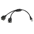 2-i-1 LAN Ethernet Nätverk CAT5, RJ45, Splitter
