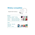 Miniatyrbillede 5 af 5: Lightning til Ethernet RJ45-adapter med opladning til iPhone/iPad, understøtter 10/100 Mbps højhastighed