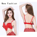 Miniatyrbilde 2 av 10: Magedans BH Performance Topp ROSE RED Rose red