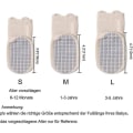 Miniatyrbillede 2 af 5: Skridsikre strømper til baby drenge 5 par anti-skrid strømper til børn portstrømper toppe strømper S A