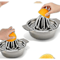 Miniatyrbild 4 av 5: Citronpress i rostfritt stål, juicepress med skål Behållare för apelsiner citroner frukt hemgjord juice i köket