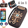 Miniatyrbild 1 av 6: Switch Zeld Fodral Kompatibelt med Nintendo Switch jungle green