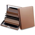 Miniatyrbillede 6 af 11: 10 Fack XL Design Rustfrit Kortholder til mindst 10 kort gold