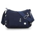Vandtæt nylon mode dame enkelt skuldertaske Blue