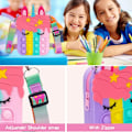 Pikkukuva 2 / 11: Pop Sensory Toys Sateenkaari Laukku Fidget Lelu Laukku Barn Push Its K D Type B