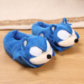 Miniatyrbild 2 av 5: Sonictofflor Plyschtofflor runt Sonic the Hedgehog Hem L 36-43