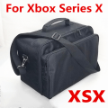 Miniatyrbillede 6 af 8: Velegnet til Microsoft Xbox Series X hjemmespilkonsoller/spil-cd'er, bærbar opbevaringstaske med diagonal skulderrem