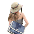 Miniatyrbild 4 av 4: Sommar Solhatt Herr Bucket Hat Strandhatt