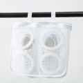 Miniatyrbillede 4 af 6: Vasketaske Sko Vask Mesh Net Sneakers Beskyttelsespose