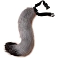 Miniatyrbilde 2 av 4: Revehale katt klips ører kostyme Kunstig lodden revehale rollespill kostyme