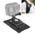 Miniatyrbilde 1 av 6: 360° Roterende Hurtigfeste Med Remfeste For Ryggsekk Svart