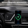 Pikkukuva 3 / 5: Magneettinen langaton autolaturi asennusteline iPhone 12 Mini 12 Pro Max -puhelimille Magsafe 15W nopea langaton