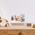 Miniatyrbillede 4 af 5: 20 stk. firkantede trækortholdere til bryllupsfest bordnummer bordkortholdere fotoholdere billedprisskilte (7 x 2,3 x 1,7 cm)