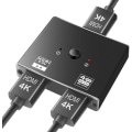 Miniatyrbillede 1 af 5: HDMI 2.0 Switch 2 ind 1 ud 4K HDMI Splitter 1 ind 2 ud