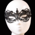 Miniatyrbillede 3 af 4: Sort maskerade maske øje sexet blonde bold festmasker til karneval halloween halv ansigt fancy kjoler kostume rekvisitter DIY dekor Style05 Ball Mask