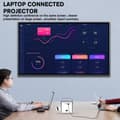Miniatyrbilde 10 av 11: 4k 30Hz HDMI-projeksjonskabel USB Type C til HDMI-kabel 2;
