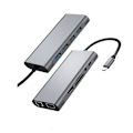 Pikkukuva 3 / 3: Typ-c -telakointiasema 11-in-1 monitoiminen USB-keskitin