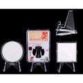 Miniatyrbild 4 av 5: 12 st Mini Akryl Display Stativ Transparent Mynt Display Staffli för Hem Butik Utställningar