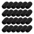 24-pack Mini Skum Vindskydd Lapel Headset Mikrofon Svamp Mini Skumskydd för L