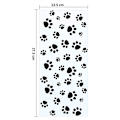 Miniatyrbillede 8 af 8: 100 stk. Pet print cellofanposer Varmeforseglingsbar slik