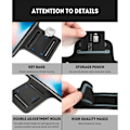 Miniatyrbild 3 av 4: Sport vattentätt armband för Samsung Galaxy A14 A24 A34 A54 5G A23 A32 A33 5G A52s 5G - Löpararmband