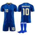 2026 MM Ruotsi jalkapallopaidat Lapset ja aikuiset vieras No.10 Ibrahimovic 20