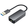 Miniatyrbild 1 av 6: USB-A - RJ45 Nätverksadapter Grå