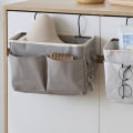 Miniatyrbilde 3 av 3: Oppbevaringsveske for seng / dør - Grå