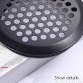 Miniatyrbillede 3 af 5: 5 stk. rustfrit stål ventilationsgitter, sort rundt mesh