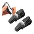 Glasögonhållare för bil, 2-pack solglasögonhållare