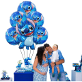 Miniatyrbilde 4 av 4: 6 stk. Lilo og Stitch Ballonger, Lilo og Stitch Festdekorasjon