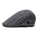 Miniatyrbillede 1 af 3: Flat cap ternet - Flere farvevalg black