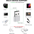 Miniatyrbilde 2 av 3: USB til USB C-adapter [3-pakning], USB-adapter, USB A til USB C, iPhone-laderkontakt, USB C-kontaktkonverter for iPhone