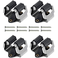Miniatyrbillede 1 af 5: 4 Dele Moppe Vægmonterede Clips Moppe Kostholder Værktøj Moppe Vægmonteret