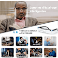 Pikkukuva 4 / 5: Suurennuslasit lukulasit LED-valolla