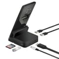 USB C Hub Dokkingstasjon Telefonstativ Dex Pad Stasjon USB C Til-kompatibel Dokk Strømlader Kit