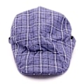Miniatyrbillede 2 af 3: Flat cap ternet - Flere farvevalg blue