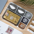 Miniatyrbillede 4 af 5: Rektangulær Servietboks Cover Holder med opbevaring, House Tissue Style 2