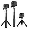 Miniatyrbild 6 av 6: Utökbar Handhållen Selfie Stick Mini Stativ för GoPro SJCAM DJI insta360 Action 3 2